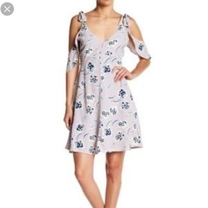 ASTR the Label Carli Lilac Floral dress